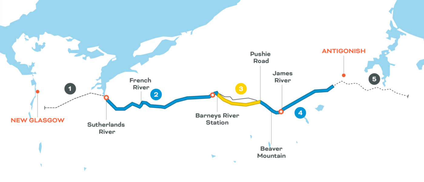 HWY104 Twinning Map