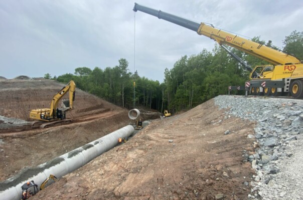 2022 06 13 C21 16 installing pipe